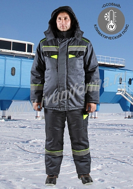 Костюм рабочий мужской с СОП арт. Р-02-68-ОР