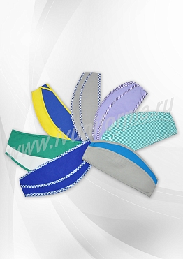 Пилотка женская из смесовой ткани